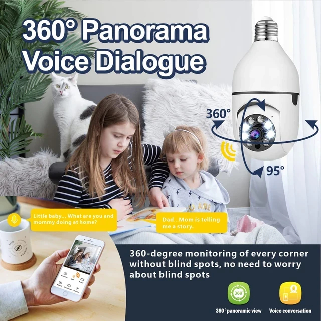 CAMARA BOMBILLO DE SEGURIDAD IPC